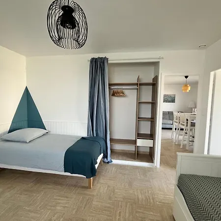 度假居 Maison Familiale Et Chaleureuse A La Chaume Av 2 Chambres, Terrasse, Wifi *