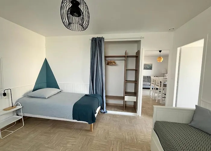 度假居 Maison Familiale Et Chaleureuse A La Chaume Av 2 Chambres, Terrasse, Wifi *