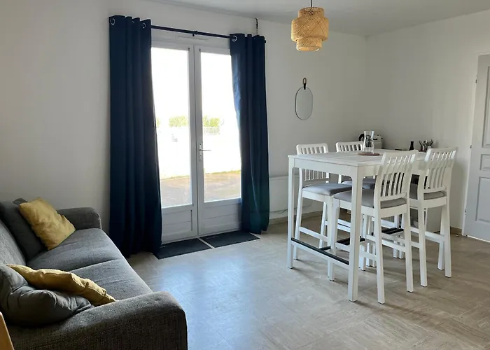 度假居 Maison Familiale Et Chaleureuse A La Chaume Av 2 Chambres, Terrasse, Wifi *